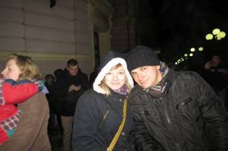 Doček Nove godine na otvorenom u Požegi i Pleternici