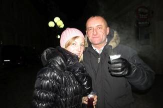 Doček Nove godine na otvorenom u Požegi i Pleternici