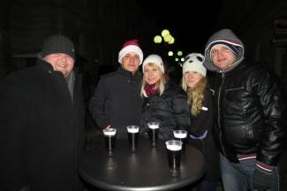 Doček Nove godine na otvorenom u Požegi i Pleternici