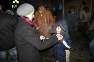 Doček Nove godine na otvorenom u Požegi i Pleternici