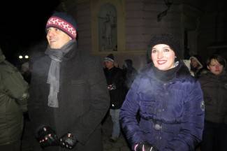 Doček Nove godine na otvorenom u Požegi i Pleternici