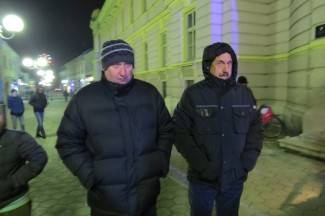 Doček Nove godine na otvorenom u Požegi i Pleternici