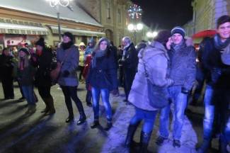 Doček Nove godine na otvorenom u Požegi i Pleternici