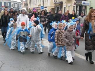 Maškare u Požegi: Pokladna povorka