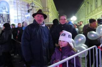 Doček Nove godine na otvorenom u Požegi i Pleternici