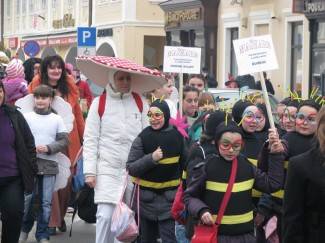 Maškare u Požegi: Pokladna povorka