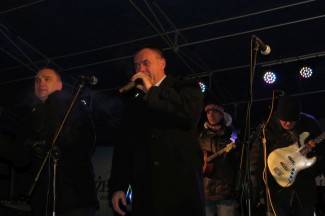 Doček Nove godine na otvorenom u Požegi i Pleternici