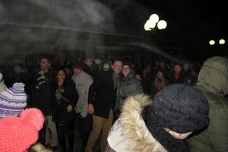 Doček Nove godine na otvorenom u Požegi i Pleternici