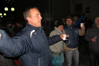 Doček Nove godine na otvorenom u Požegi i Pleternici