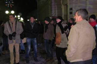 Doček Nove godine na otvorenom u Požegi i Pleternici