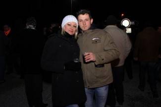 Doček Nove godine na otvorenom u Požegi i Pleternici