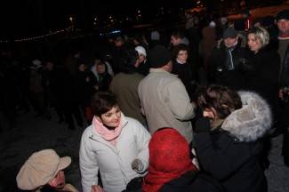 Doček Nove godine na otvorenom u Požegi i Pleternici