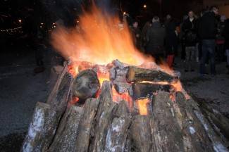 Doček Nove godine na otvorenom u Požegi i Pleternici