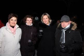 Doček Nove godine na otvorenom u Požegi i Pleternici