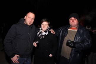 Doček Nove godine na otvorenom u Požegi i Pleternici