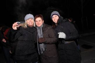 Doček Nove godine na otvorenom u Požegi i Pleternici