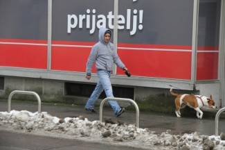 Subotnja šetnja gradom: Požega, 3.1.2015.