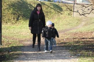 Sunčana šetnja gradom: Požega, 13.1.2015.