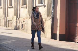 Sunčana šetnja gradom: Požega, 13.1.2015.