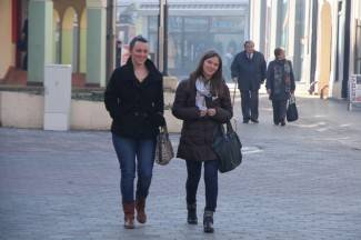 Sunčana šetnja gradom: Požega, 13.1.2015.