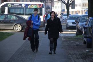 Sunčana šetnja gradom: Požega, 13.1.2015.