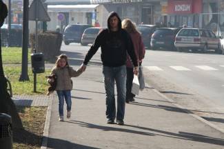 Sunčana šetnja gradom: Požega, 13.1.2015.