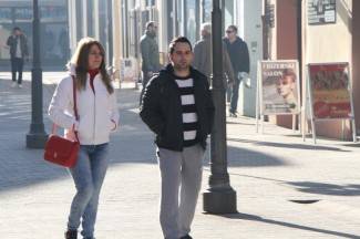 Sunčana šetnja gradom: Požega, 13.1.2015.