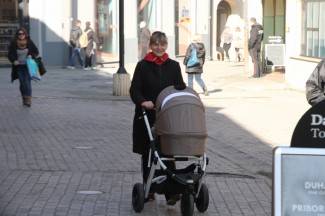 Sunčana šetnja gradom: Požega, 13.1.2015.