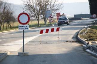 Cesta od pleterničkog kružnog toka prema Brodu zatvorena do 20. travnja